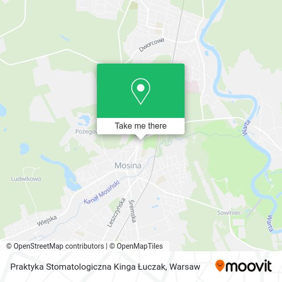 Praktyka Stomatologiczna Kinga Łuczak map