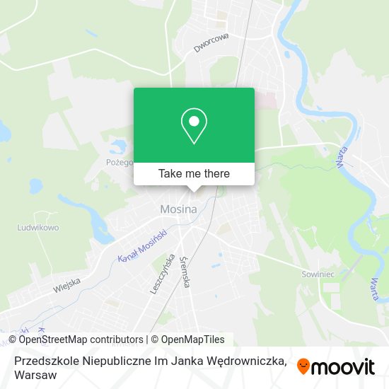 Przedszkole Niepubliczne Im Janka Wędrowniczka map