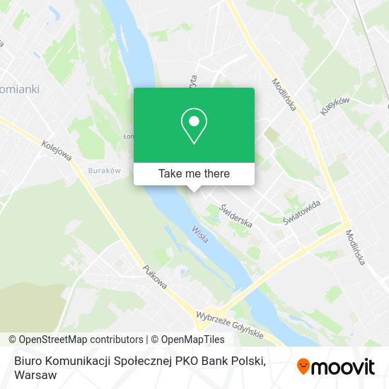 Biuro Komunikacji Społecznej PKO Bank Polski map