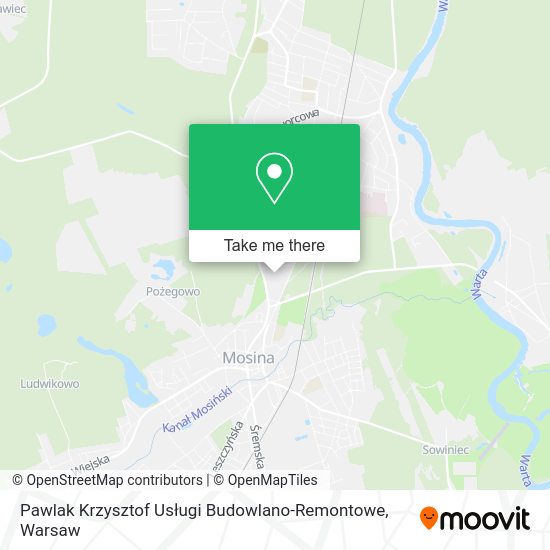 Pawlak Krzysztof Usługi Budowlano-Remontowe map