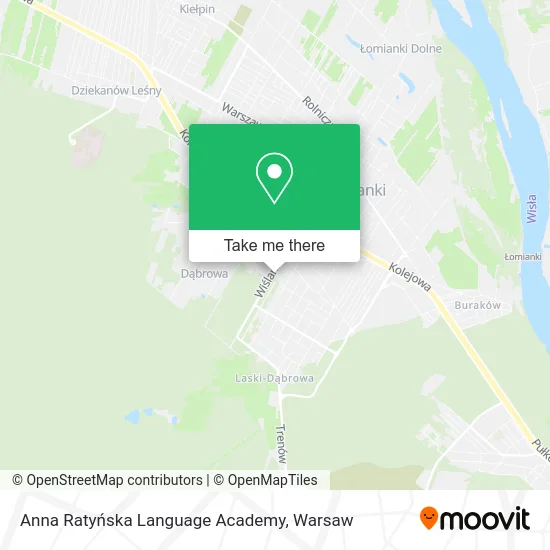 Карта Anna Ratyńska Language Academy