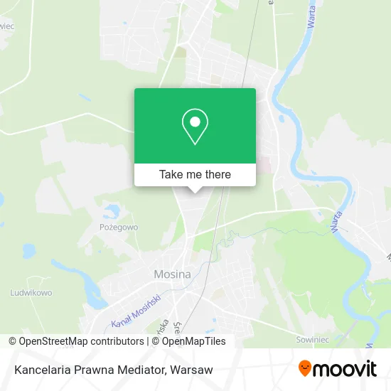 Карта Kancelaria Prawna Mediator