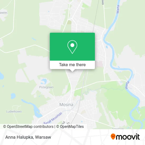 Карта Anna Halupka