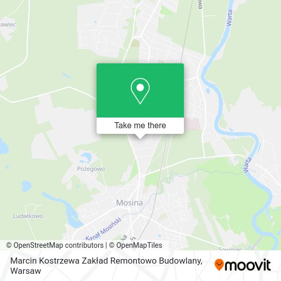 Marcin Kostrzewa Zakład Remontowo Budowlany map