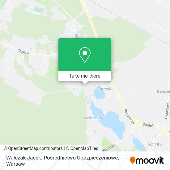 Walczak Jacek. Pośrednictwo Ubezpieczeniowe map