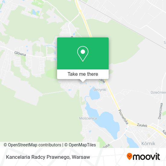 Kancelaria Radcy Prawnego map