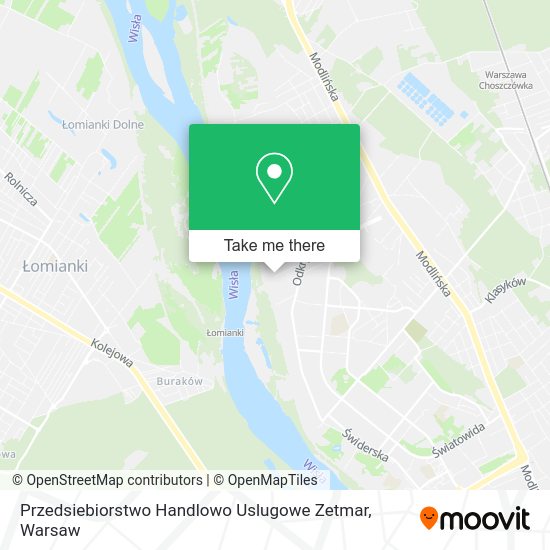 Przedsiebiorstwo Handlowo Uslugowe Zetmar map