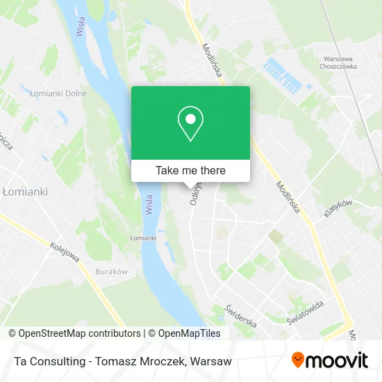 Ta Consulting - Tomasz Mroczek map