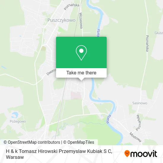 H & k Tomasz Hirowski Przemyslaw Kubiak S C map