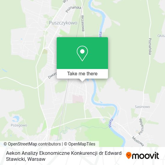 Aekon Analizy Ekonomiczne Konkurencji dr Edward Stawicki map