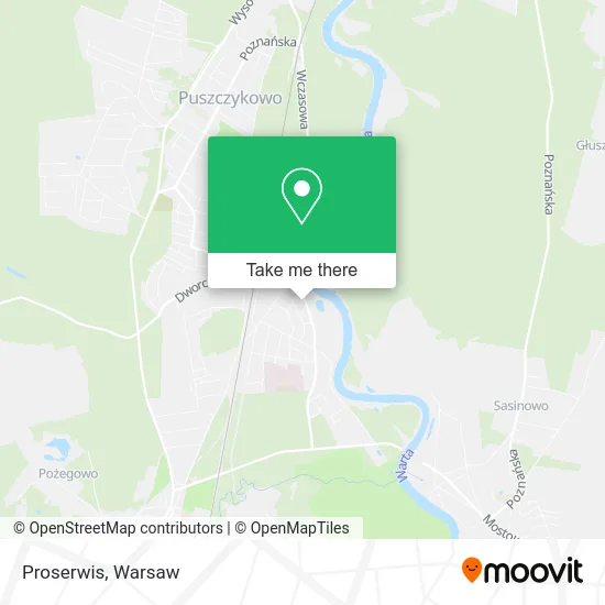 Proserwis map