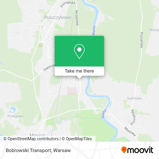 Карта Bobrowski Transport