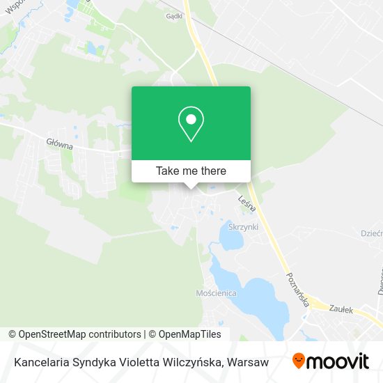 Kancelaria Syndyka Violetta Wilczyńska map