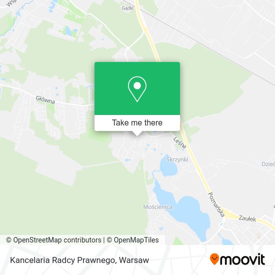 Kancelaria Radcy Prawnego map