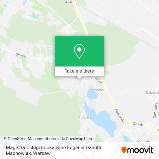 Magistra Uslugi Edukacyjne Eugenia Danuta Machowiak map