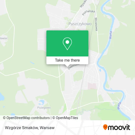 Карта Wzgórze Smaków