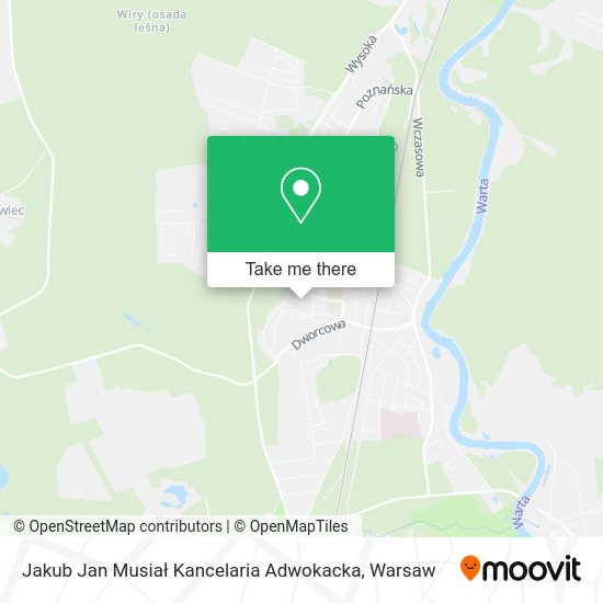 Jakub Jan Musiał Kancelaria Adwokacka map