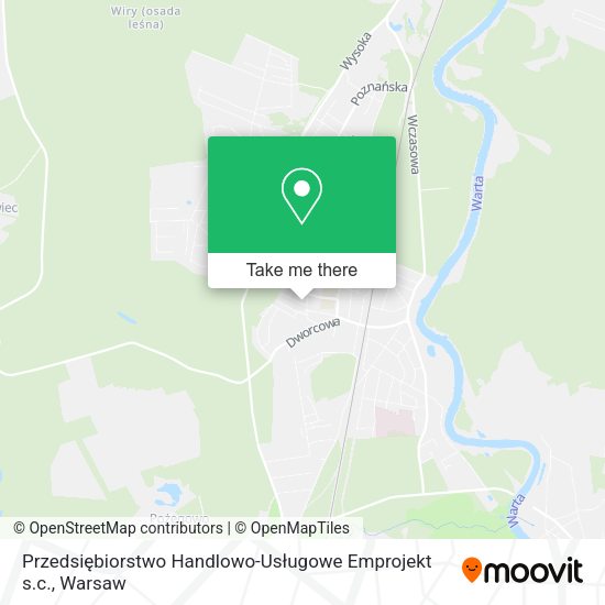 Przedsiębiorstwo Handlowo-Usługowe Emprojekt s.c. map