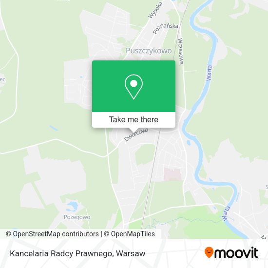 Kancelaria Radcy Prawnego map