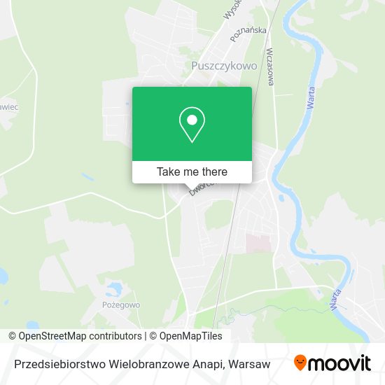 Przedsiebiorstwo Wielobranzowe Anapi map