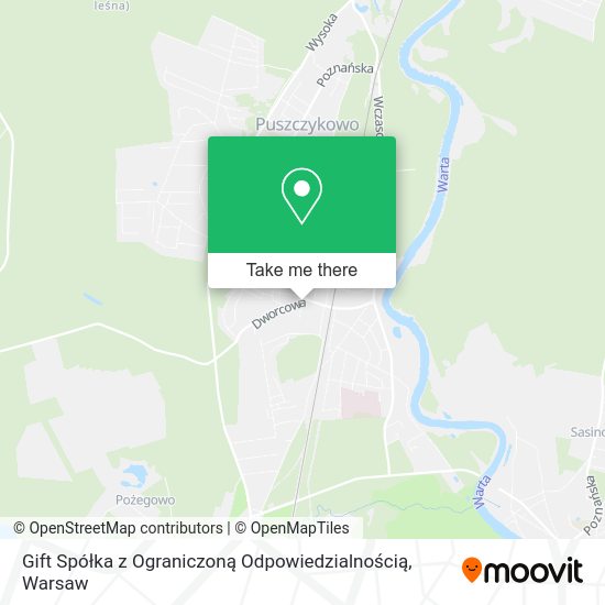 Gift Spółka z Ograniczoną Odpowiedzialnością map