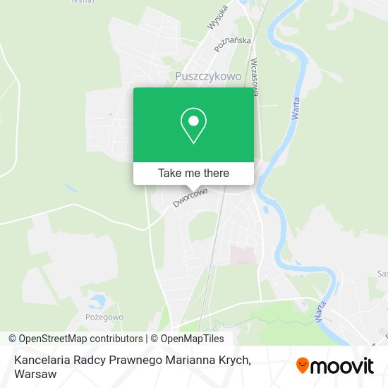 Kancelaria Radcy Prawnego Marianna Krych map