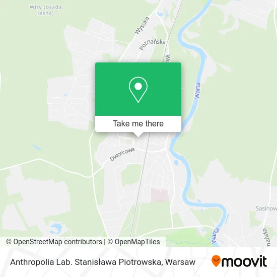 Карта Anthropolia Lab. Stanisława Piotrowska