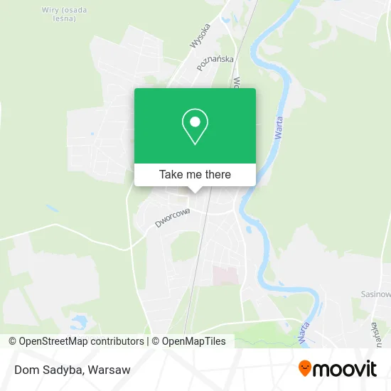 Карта Dom Sadyba