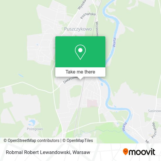 Robmal Robert Lewandowski map