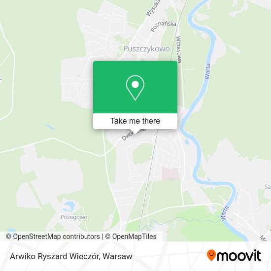 Arwiko Ryszard Wieczór map