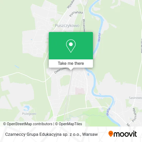 Карта Czarneccy Grupa Edukacyjna sp. z o.o.