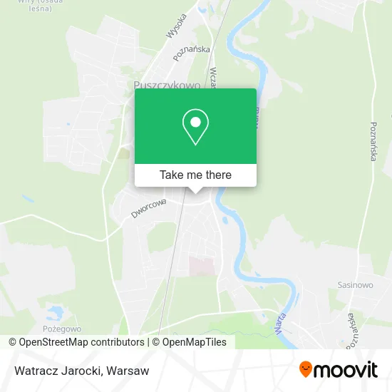 Карта Watracz Jarocki
