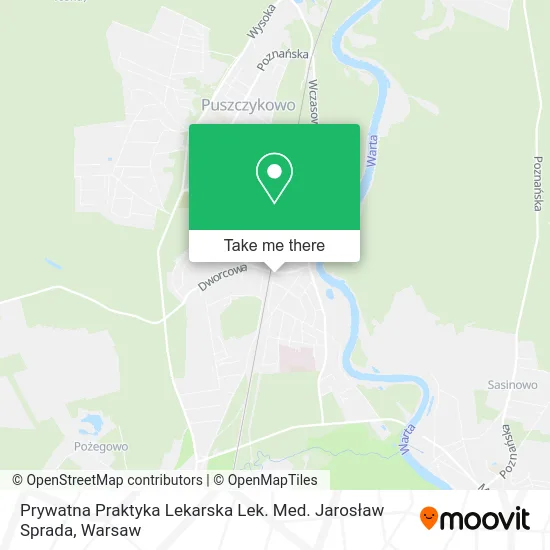 Prywatna Praktyka Lekarska Lek. Med. Jarosław Sprada map