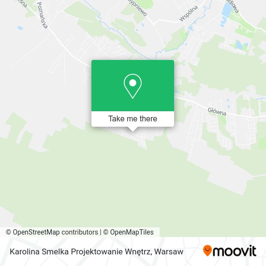 Karolina Smelka Projektowanie Wnętrz map