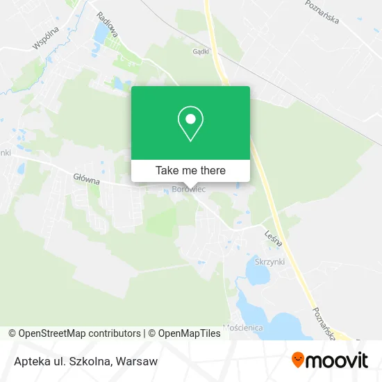 Карта Apteka ul. Szkolna