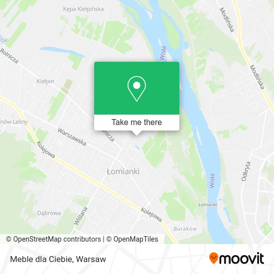 Карта Meble dla Ciebie