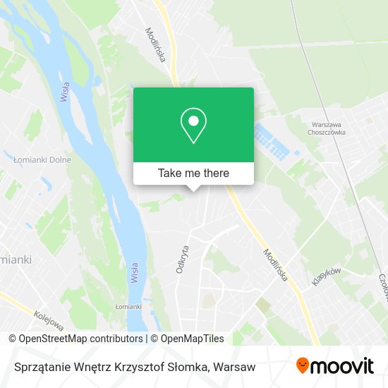 Sprzątanie Wnętrz Krzysztof Słomka map