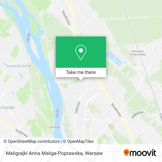 Maligrajki Anna Maliga-Poprawska map