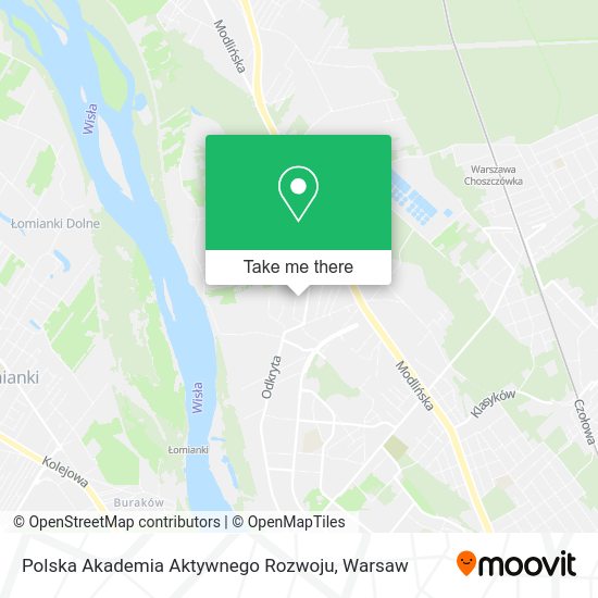 Polska Akademia Aktywnego Rozwoju map