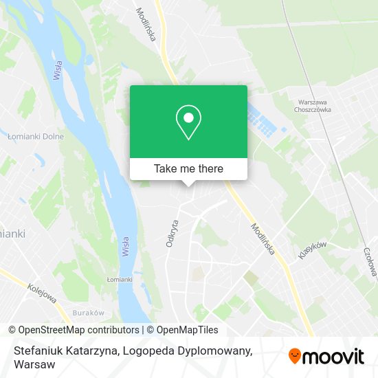 Stefaniuk Katarzyna, Logopeda Dyplomowany map