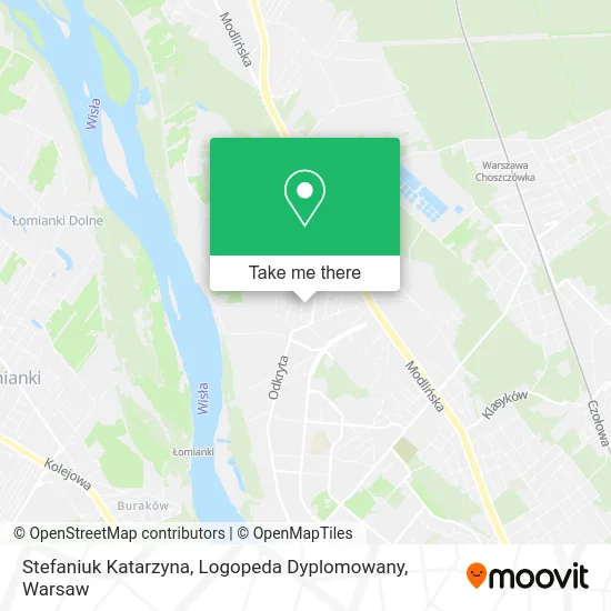 Stefaniuk Katarzyna, Logopeda Dyplomowany map