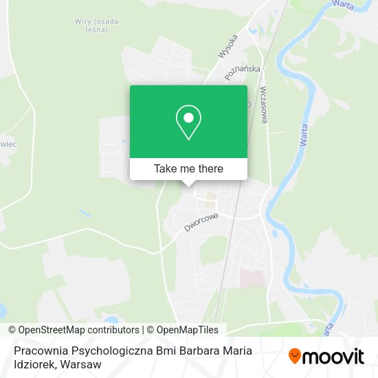 Карта Pracownia Psychologiczna Bmi Barbara Maria Idziorek