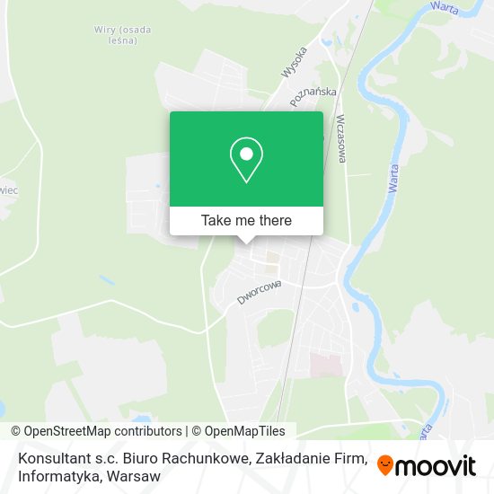 Konsultant s.c. Biuro Rachunkowe, Zakładanie Firm, Informatyka map