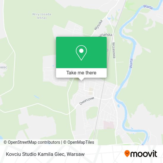 Kovciu Studio Kamila Giec map