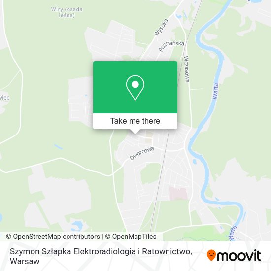 Szymon Szłapka Elektroradiologia i Ratownictwo map