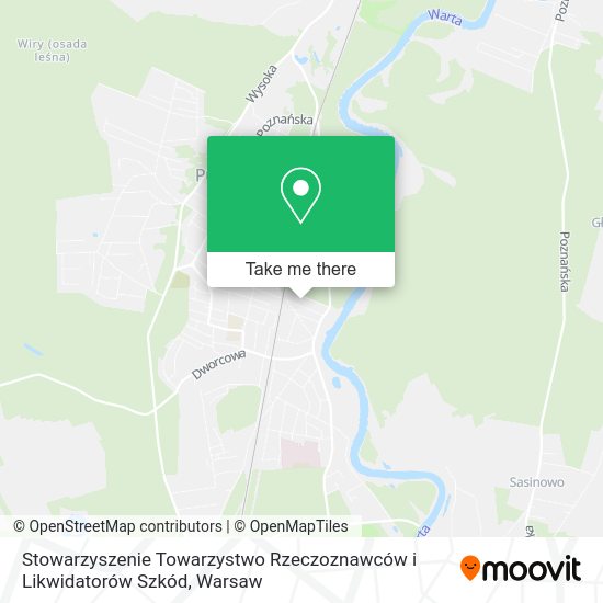 Stowarzyszenie Towarzystwo Rzeczoznawców i Likwidatorów Szkód map