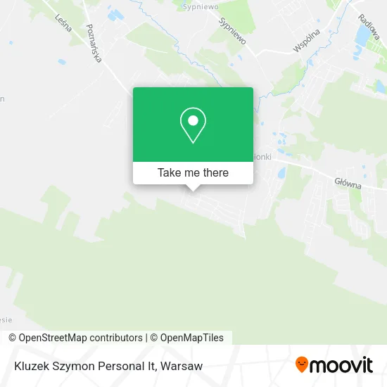 Карта Kluzek Szymon Personal It
