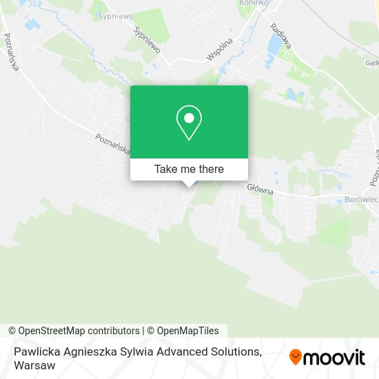 Pawlicka Agnieszka Sylwia Advanced Solutions map