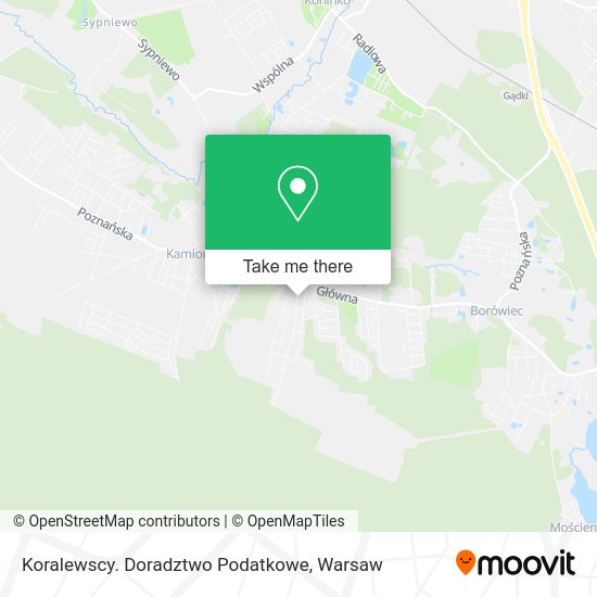 Koralewscy. Doradztwo Podatkowe map