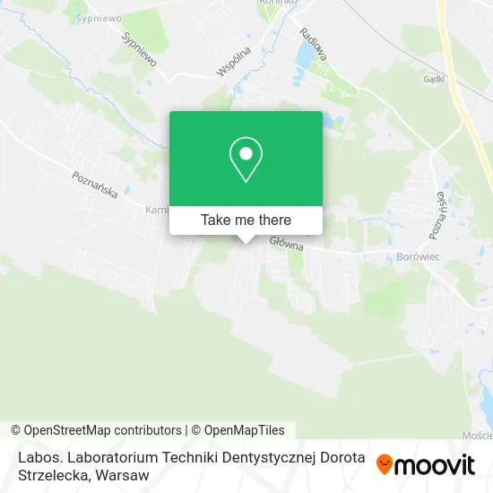 Карта Labos. Laboratorium Techniki Dentystycznej Dorota Strzelecka